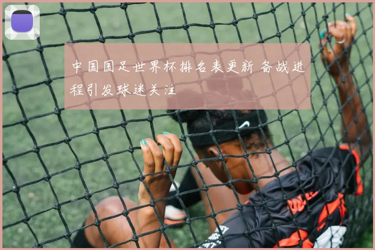 中国国足世界杯排名表更新 备战进程引发球迷关注