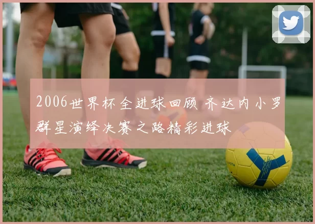 2006世界杯全进球回顾 齐达内小罗群星演绎决赛之路精彩进球