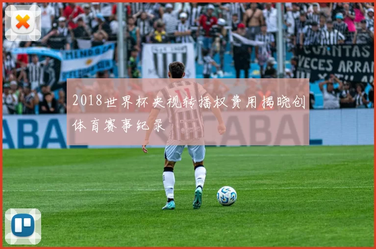 2018世界杯央视转播权费用揭晓创体育赛事纪录